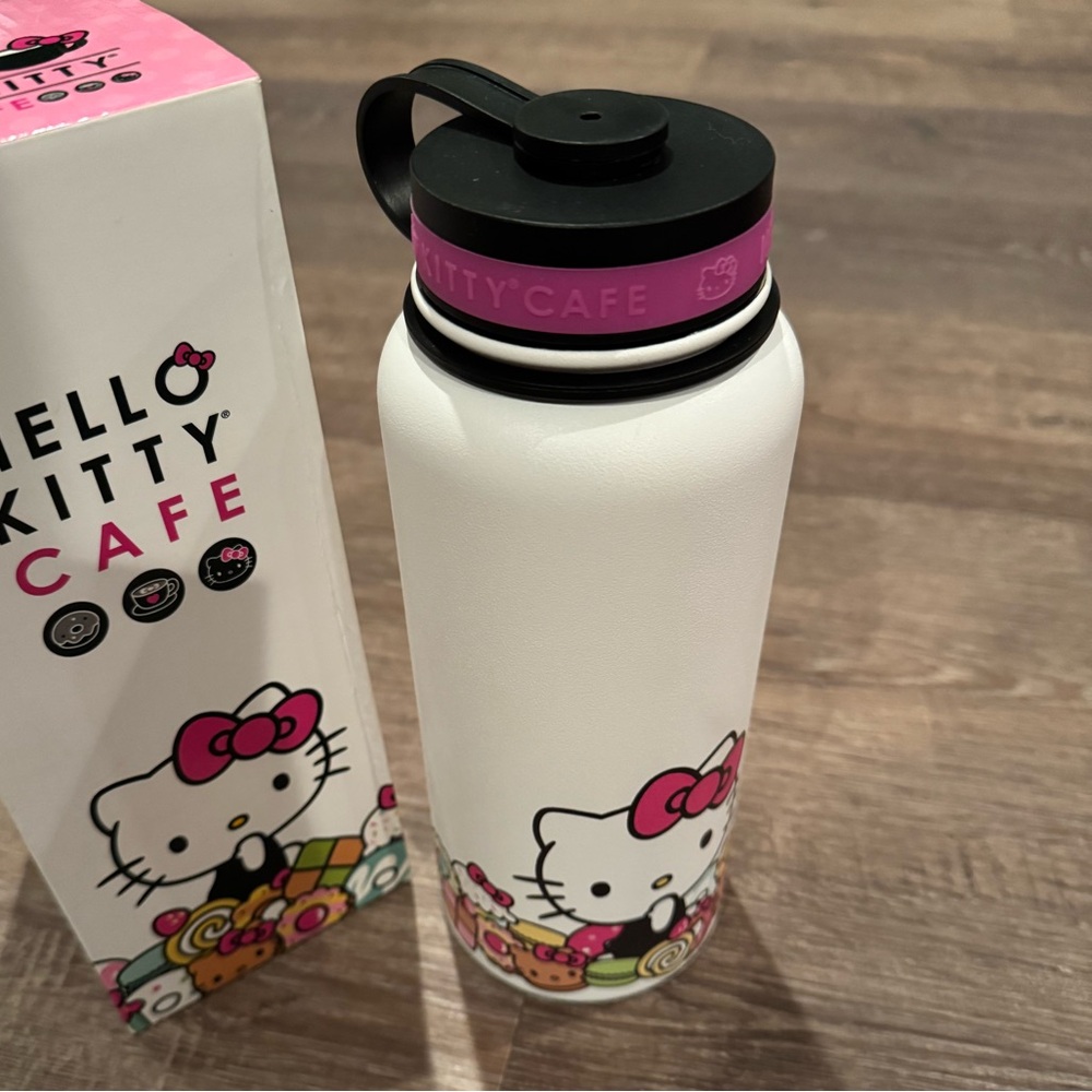 New in box! Hello Kitty Cafe Water Bottle Flask